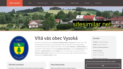 vysokahb.cz alternative sites