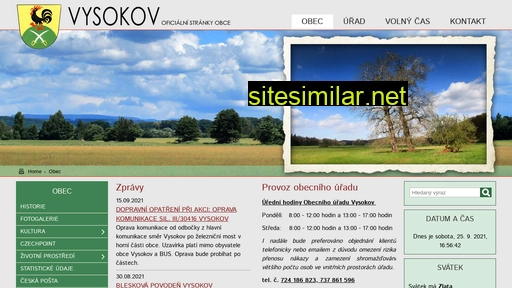 vysokov.cz alternative sites