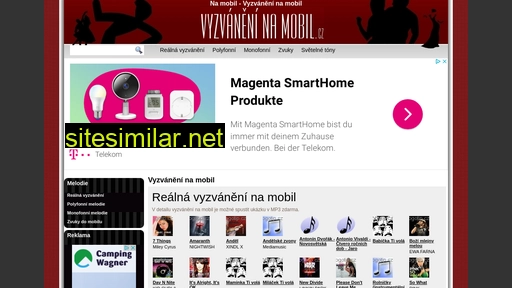 vyzvaneni-na-mobil.cz alternative sites