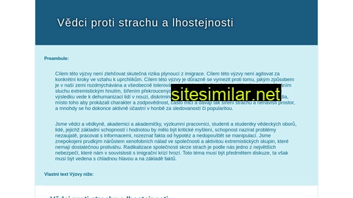 vyzvavedcu.cz alternative sites