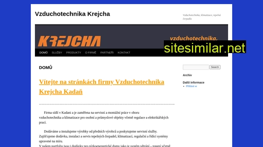 vzduchotechnika-krejcha.cz alternative sites