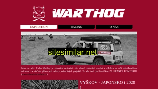 Warthog similar sites