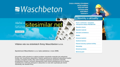 waschbeton.cz alternative sites