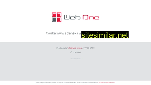 web-one.cz alternative sites