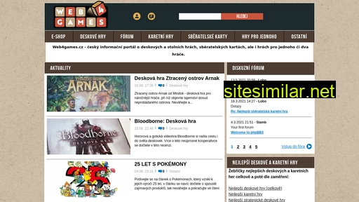 web4games.cz alternative sites