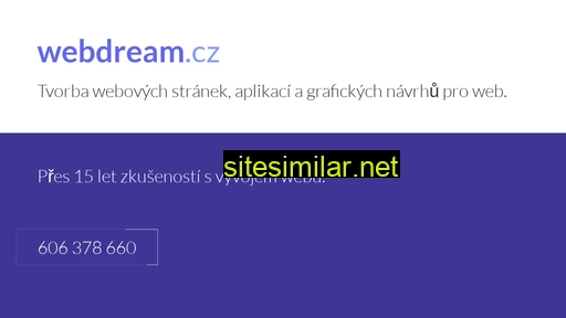 webdream.cz alternative sites