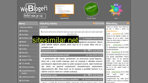 weblogeri.cz alternative sites