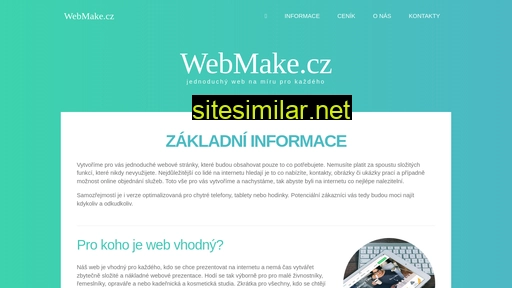 webmake.cz alternative sites