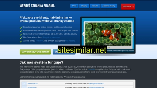 webova-stranka-zdarma.cz alternative sites