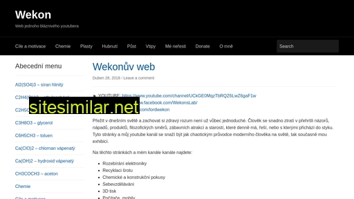 wekon.cz alternative sites