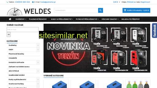 weldes.cz alternative sites