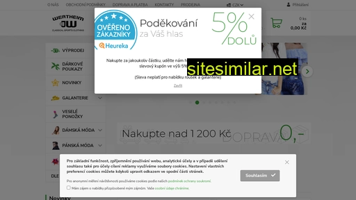 wertheim-obchod.cz alternative sites