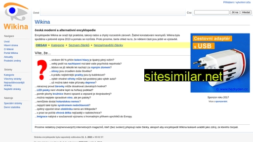 wikina.cz alternative sites