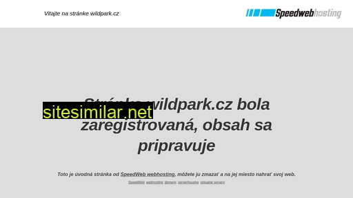 wildpark.cz alternative sites