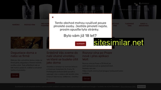 wineinstitute.cz alternative sites