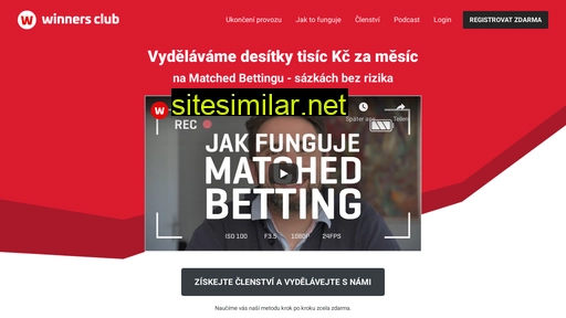 winnersclub.cz alternative sites