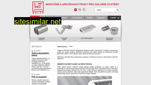 wintech-solar.cz alternative sites
