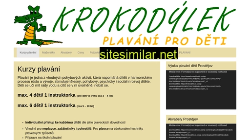 www.krokodylek.ic.cz alternative sites