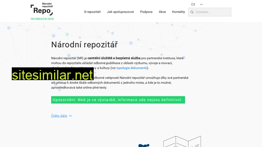 www.web.narodni-repozitar.cz alternative sites