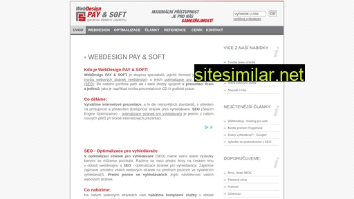 www.webdesign.paysoft.cz alternative sites