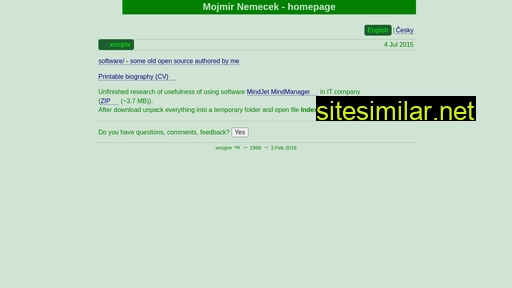 xmojmr.cz alternative sites