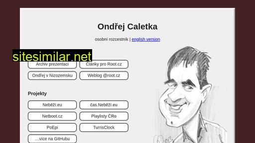 ondřej.caletka.cz alternative sites