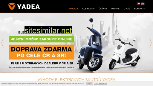 yadea.cz alternative sites