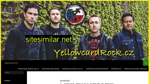 yellowcardrock.cz alternative sites
