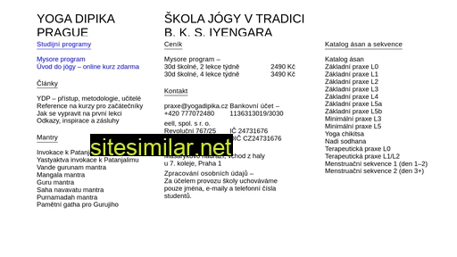 yogadipika.cz alternative sites