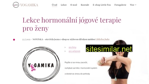 yogamika.cz alternative sites