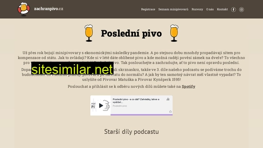 zachranpivo.cz alternative sites