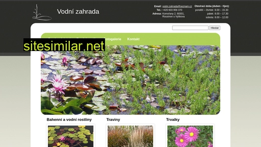 zahrada-vodni.cz alternative sites