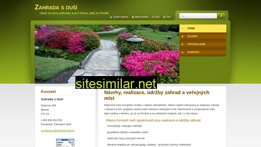 zahradasdusi.cz alternative sites