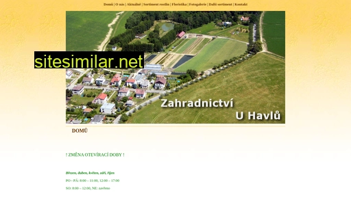 zahradnictvihavel.cz alternative sites