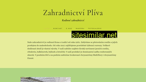 zahradnictvipliva.cz alternative sites