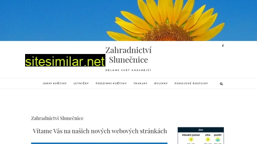 zahradnictvislunecnice.cz alternative sites