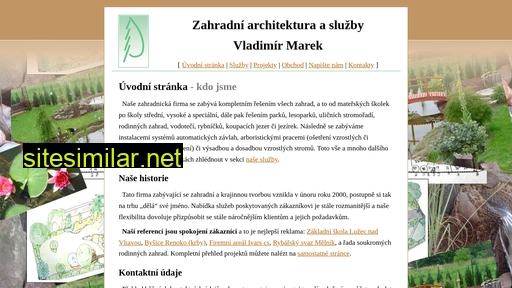zahrady-marek.cz alternative sites