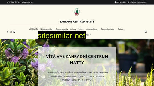 zahradymatty.cz alternative sites