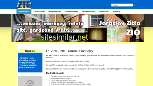 zaluzie-zio.cz alternative sites