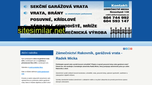 zamecnictvi-micka.cz alternative sites