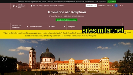 zamek-jaromerice.cz alternative sites