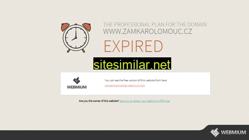 Zamkarolomouc similar sites