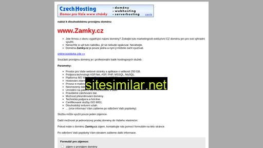 zamky.cz alternative sites