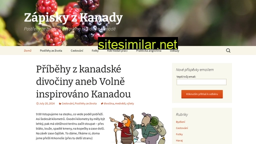zapiskyzkanady.cz alternative sites