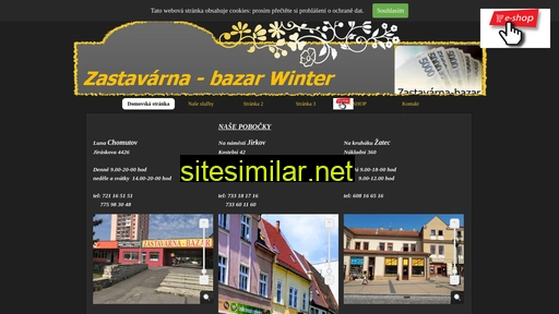 Zastavarna-bazar similar sites