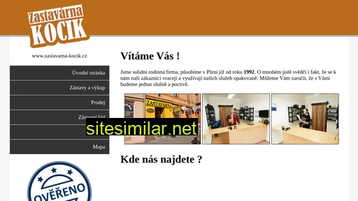 zastavarna-kocik.cz alternative sites