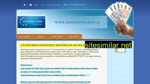zastavarna-pce.cz alternative sites