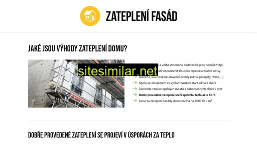 zateplenifasad.cz alternative sites