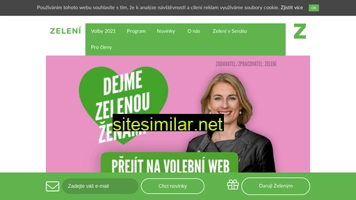 zeleni.cz alternative sites