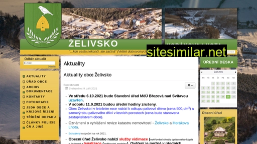 zelivsko.cz alternative sites